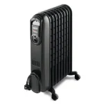 ⁦دفاية زيت كهربائية 9 ريشة من ديلونجي - أسود⁩ - الصورة ⁦2⁩