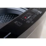 ⁦غسالة ملابس توشيبا أوتوماتيك بتحميل علوي 11 كجم - فضي⁩ - الصورة ⁦3⁩