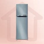 ثلاجة فريش نوفروست 2 باب 14 قدم - فضي