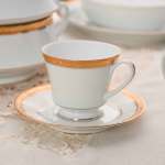 ⁦NORITAK طقم سفرة بورسلين سيرلانكي سجنتشر جولد - 112 قطعة⁩ - الصورة ⁦6⁩