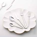 Hisar طقم شوك ومعالق تركي Alacati عدد 84 قطعة