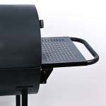 ⁦شواية فحم دابل برميل ارفف جانبية K-3582 لون أسود⁩ - الصورة ⁦7⁩