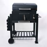 ⁦شواية فحم ميكانيزم مربعة بعجل K-3583 لون أسود⁩ - الصورة ⁦4⁩