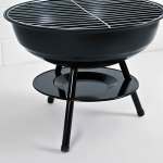 ⁦شواية فحم دائرية بالغطاء 3 أرجل K-3585 مقاس 35 سم⁩ - الصورة ⁦2⁩