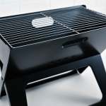 ⁦شواية فحم مستطيلة مقص K-3674 مقاس 28.5×43 سم⁩ - الصورة ⁦3⁩