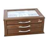 ⁦Nehir طقم شوك ومعالق ديلا جولد مط شنطة خشب 89 قطعة⁩ - الصورة ⁦2⁩