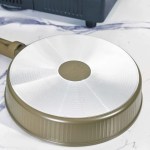 ⁦طقم حلل نانستيك مضلع من روز HS-90 لون زيتي 9 قطع⁩ - الصورة ⁦6⁩